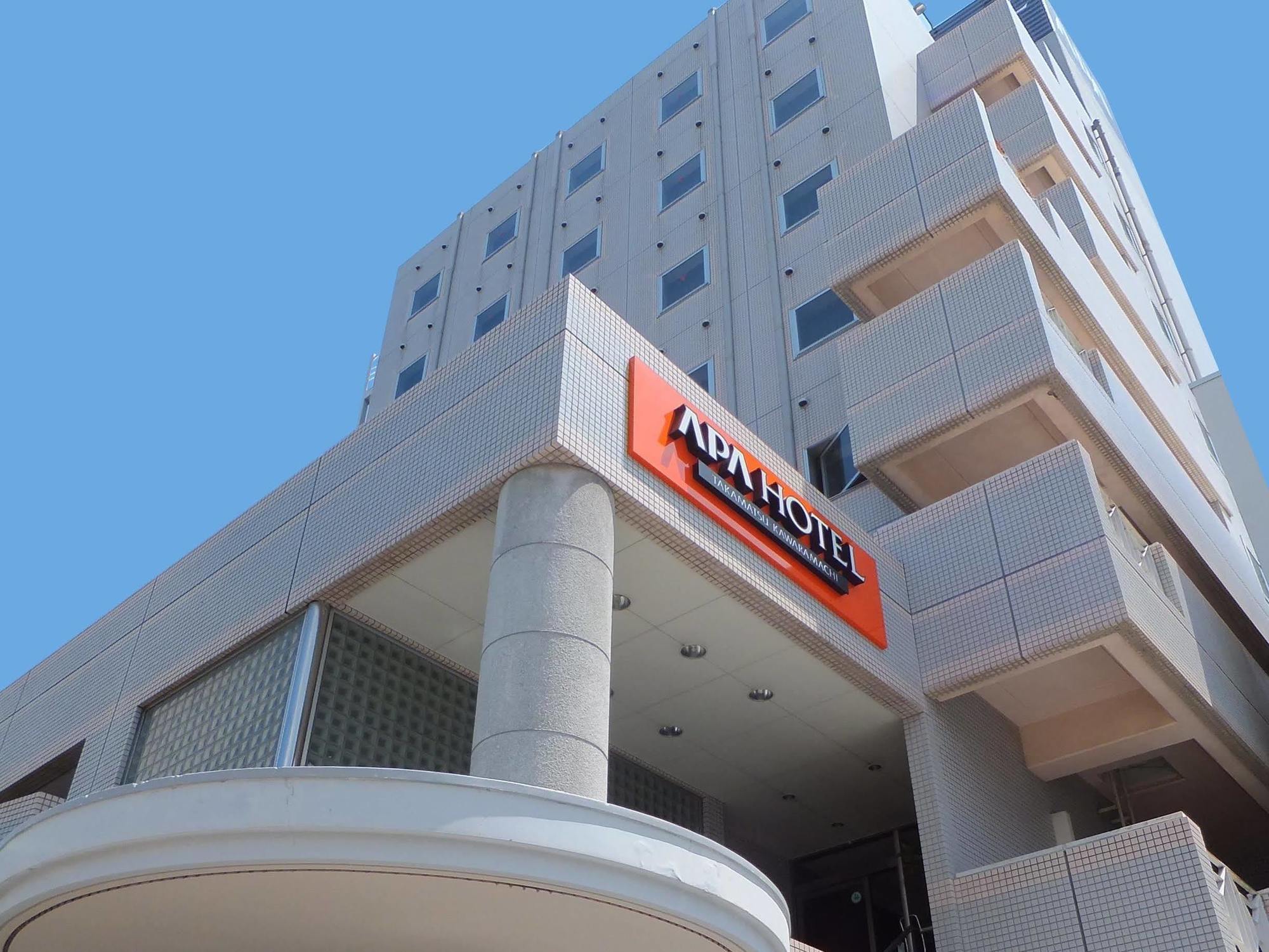 APA Hotel Takamatsu Kawaramachi Bagian luar foto