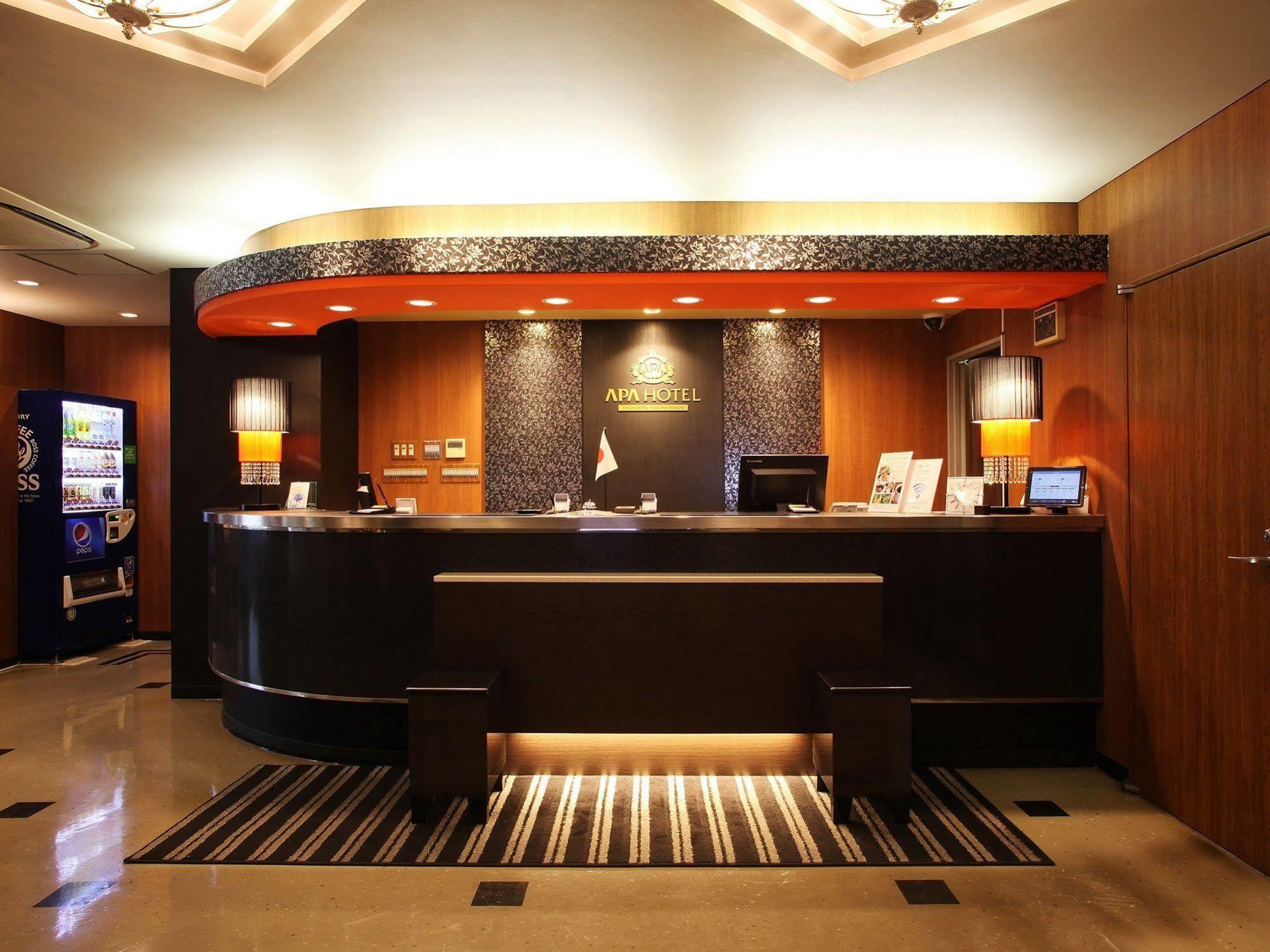 APA Hotel Takamatsu Kawaramachi Bagian luar foto